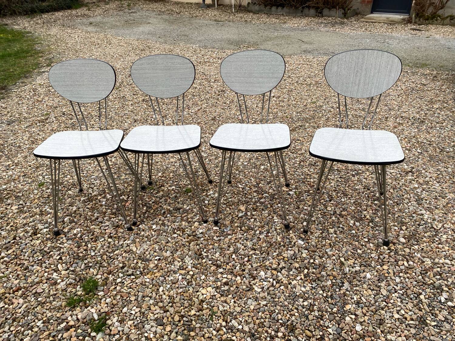 Formica table and chairs