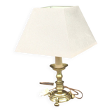 Mid-century design antique brass desk lamp, eye-catcher, gift