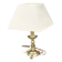 Lampe de bureau en laiton antique design milieu du siècle, accroche-regard, cadeau