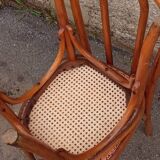 Pair of caned Fischel chairs, circa 1900