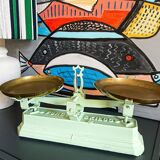 Balance vintage couleur mint