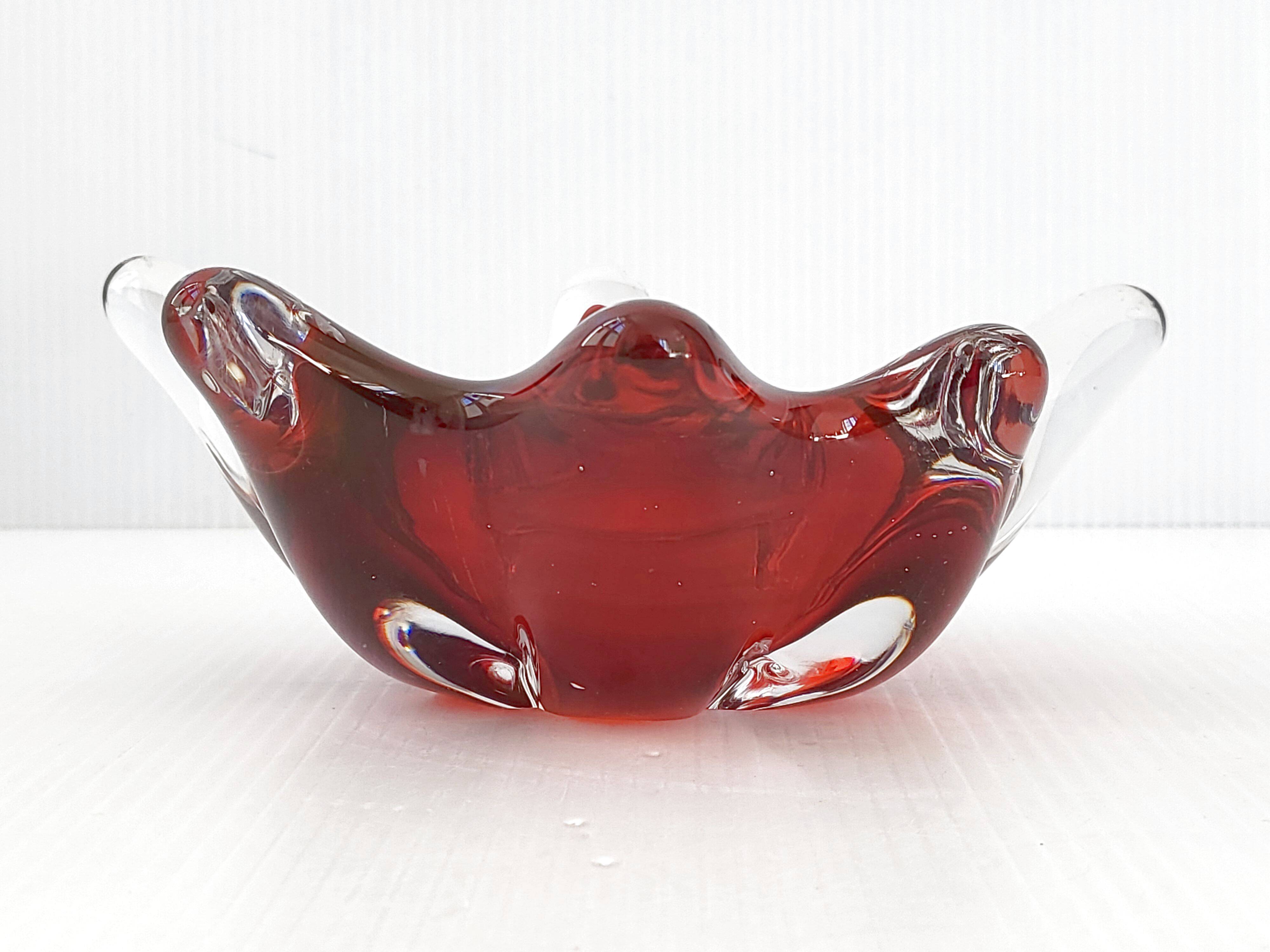 Vintage crystal pocket tray 1960