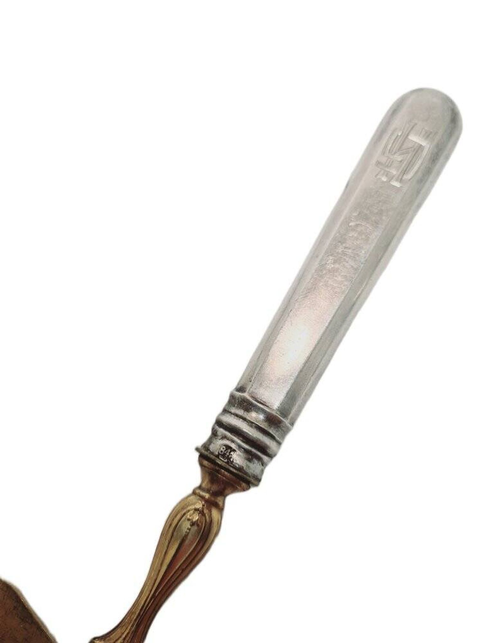 Pelle à gâteau en argent plaqué, années 1900