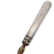 Pelle à gâteau en argent plaqué, années 1900