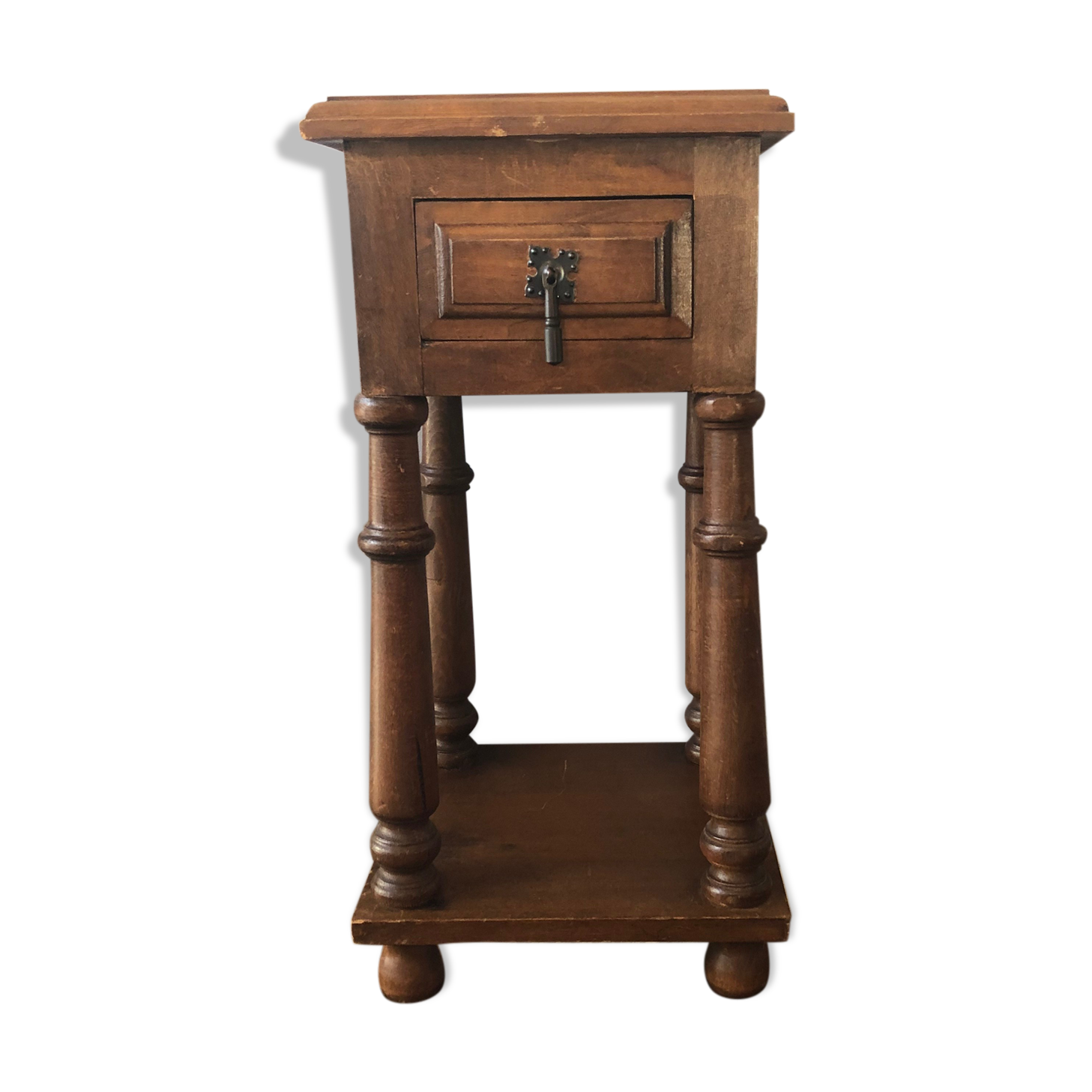 Old bedside table