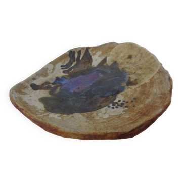 Danish Stoneware Bowl by Conny Walther, 1960s