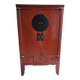Small Asian lacquered wardrobe with 2 doors and 5 drawers.