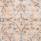 7x11 nuances de tan beige tapis persan, 220x335cm