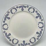 Set of 10 Nuneville flat and soup plates from 1890