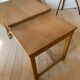 Vintage solid oak craft desk