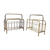 Magazines vintage brass metal door