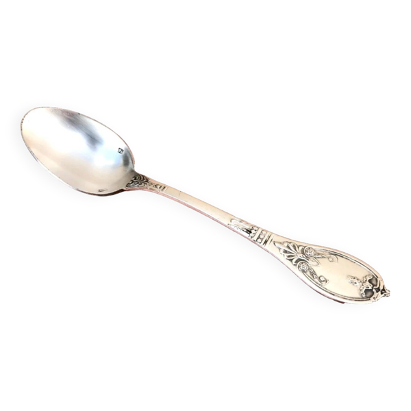 Ancienne cuillère à dessert Orfèvre Cailar Bayard modèle Empire