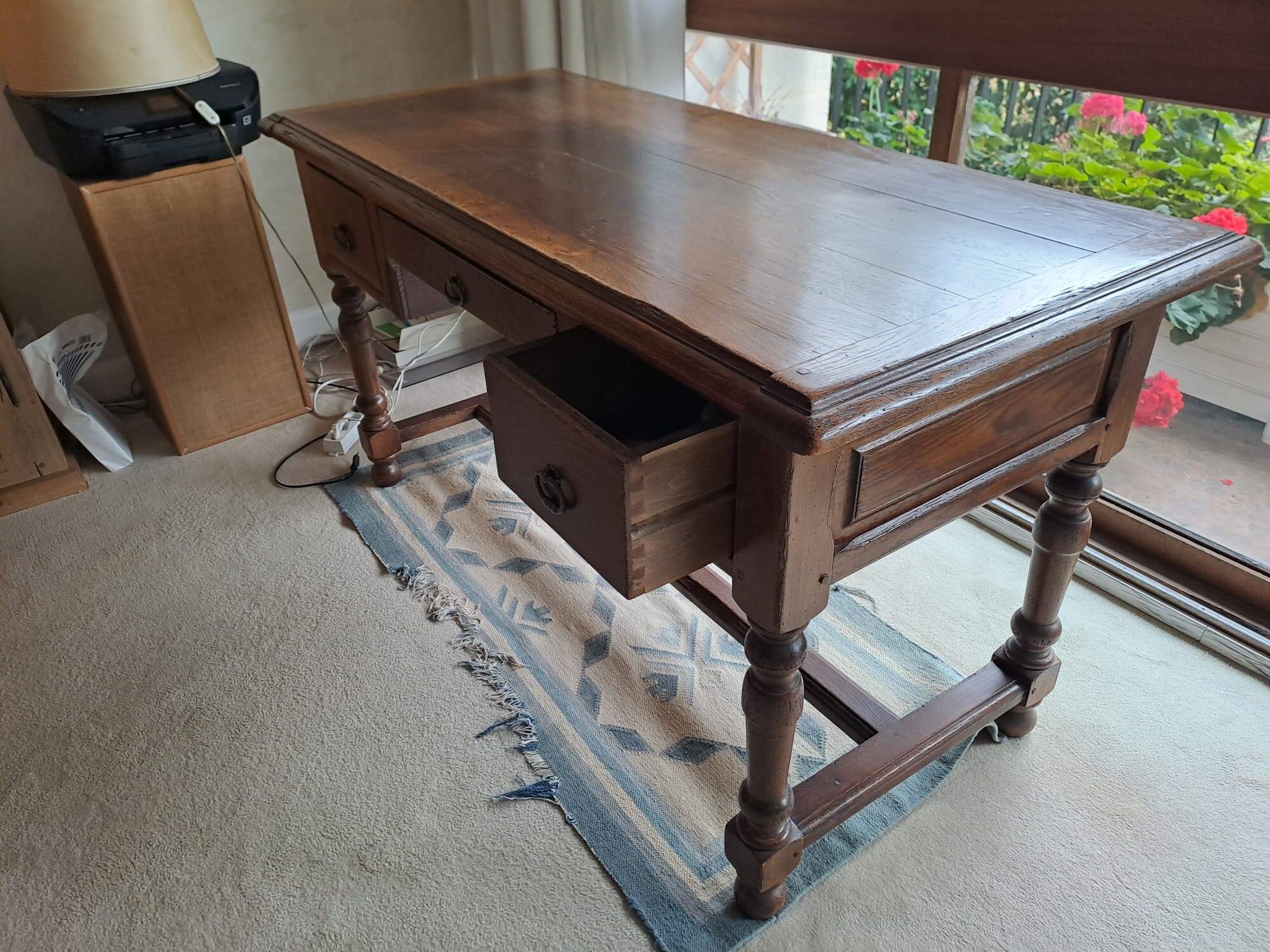 Oak desk