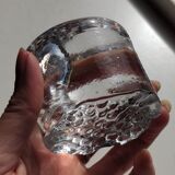 Swedish Pukeberg Crystal Solifleur Vase 1960s by Conny Walther & Uno Westerberg
