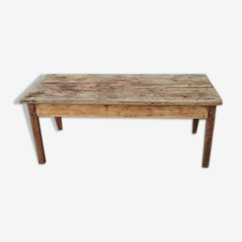 Table de ferme basse