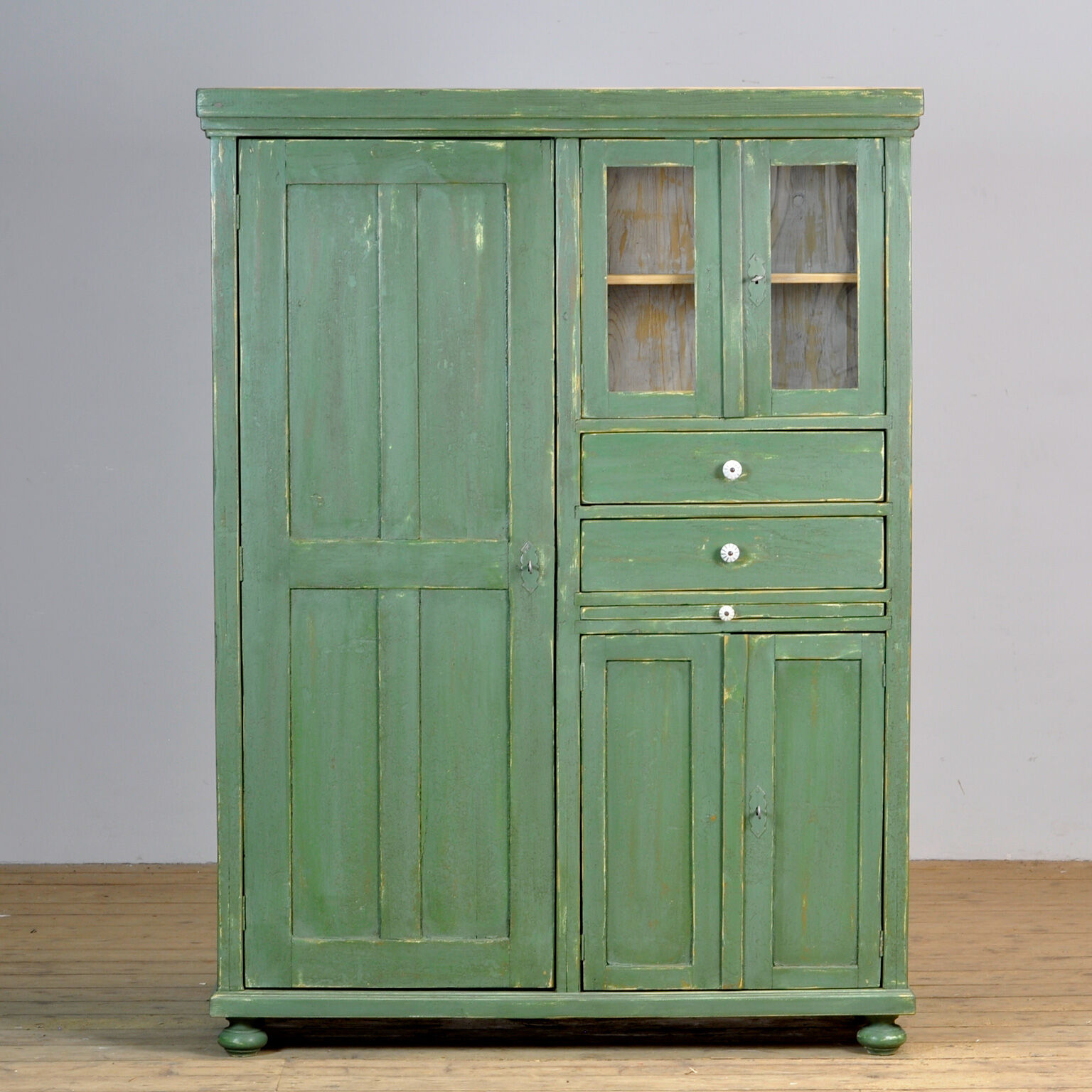 Pine Kitchen Cabinet, 1930's