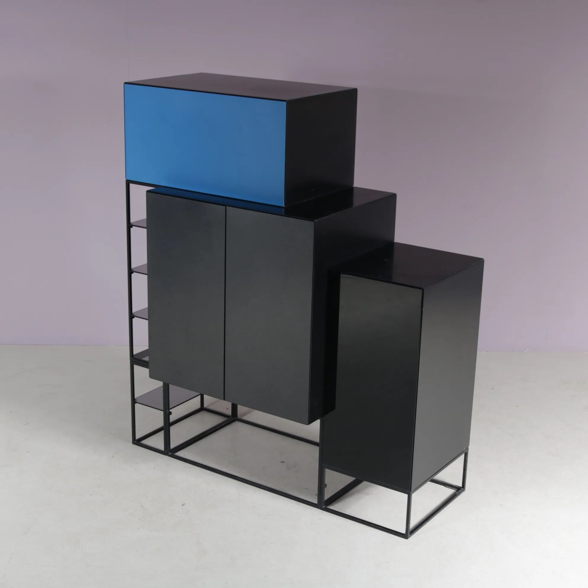 Buffet « Vision » des années 1980 par Pierre Mazairac & Karel Boonzaaijer pour Pastoe, Pays-Bas