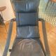 Swivel armchair by Ake Fribytter made in Sweden 70s