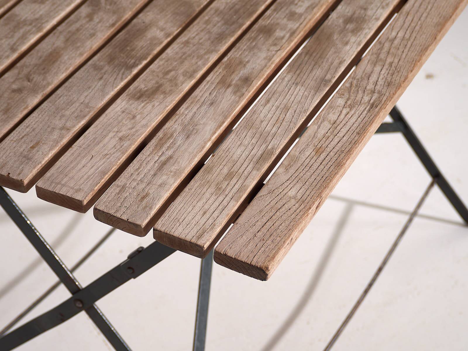 Antique outdoor folding table (c.1920)