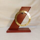 Artempo designer table clock by suko - 80s