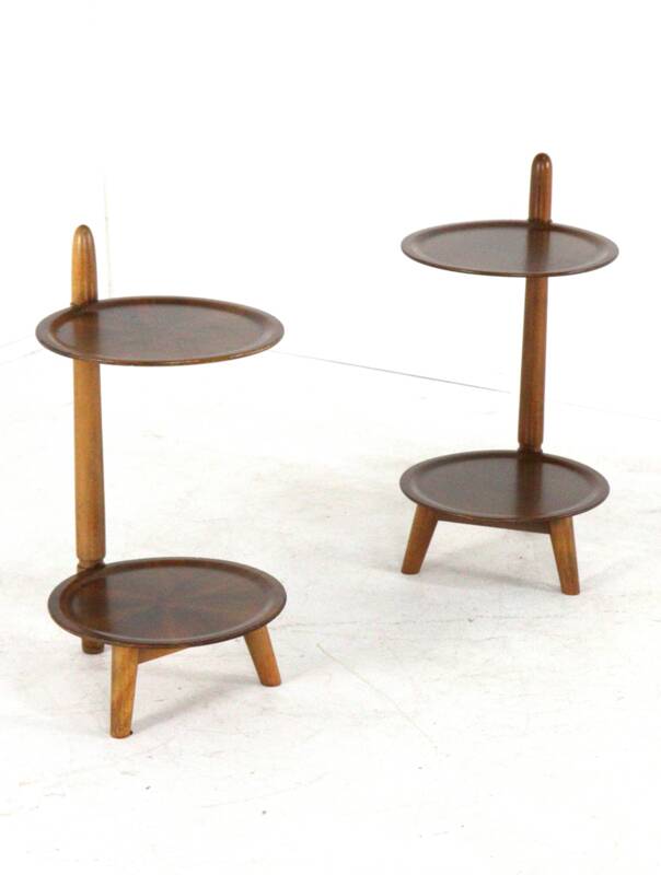 Set of 2 Edmund Jørgensen for Patent ANM side tables / nightstands