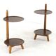 Set of 2 Edmund Jørgensen for Patent ANM side tables / nightstands