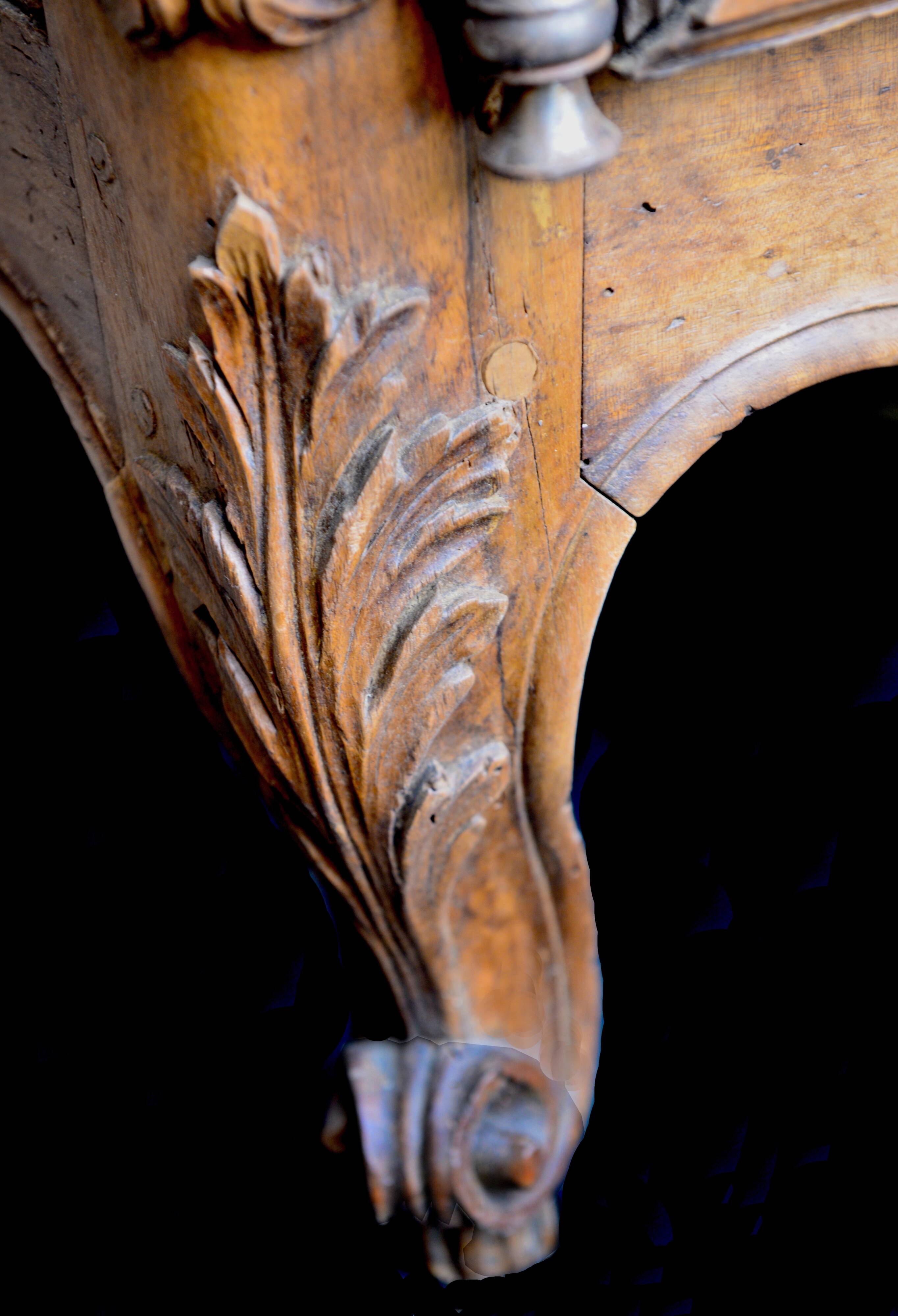 18th Century Provençal Wedding Armoire in Walnut