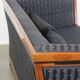 Schuitema Art Deco design 2.5 seater sofa with fabric upholstery