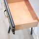 Console Table In Wood And Glass Top, 1950s