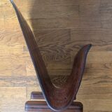 Leather magazine door 60s signed Jean Roc Dunkerque