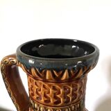 Large enameled jug, Germany, 1960