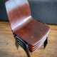 Set of 4 Pagholz Pagwood chairs 1960 – Restoration 2025