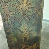 Antique Art Deco free standing wooden shelf