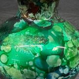 Jean noël bouillet vase lacquer on glass
