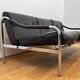 Rare Leather sofa Designed by Tim Bates for Pieff, England, circa 1970s