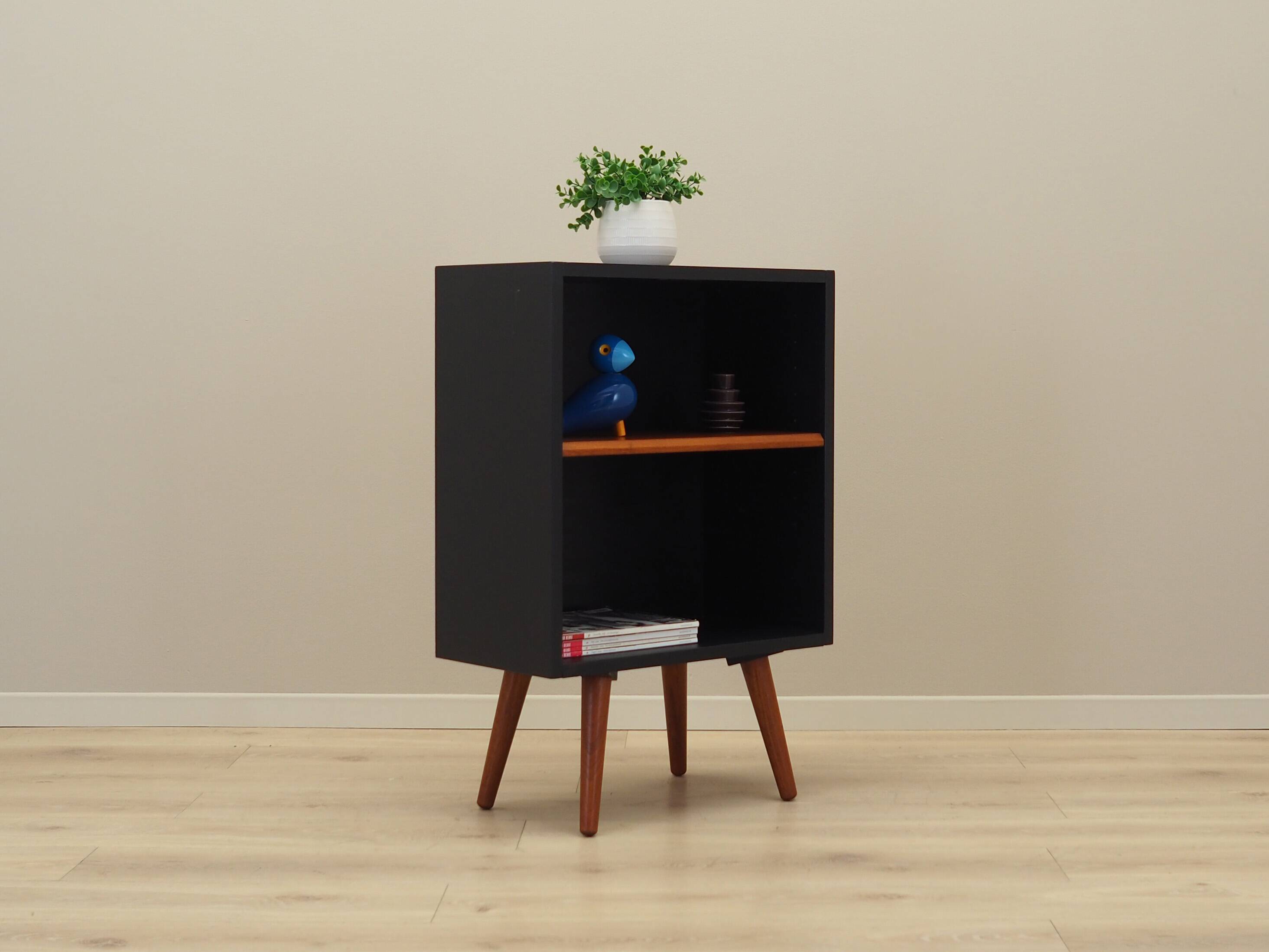 Bibliothèque en teck, design danois, années 1970, production : Danemark