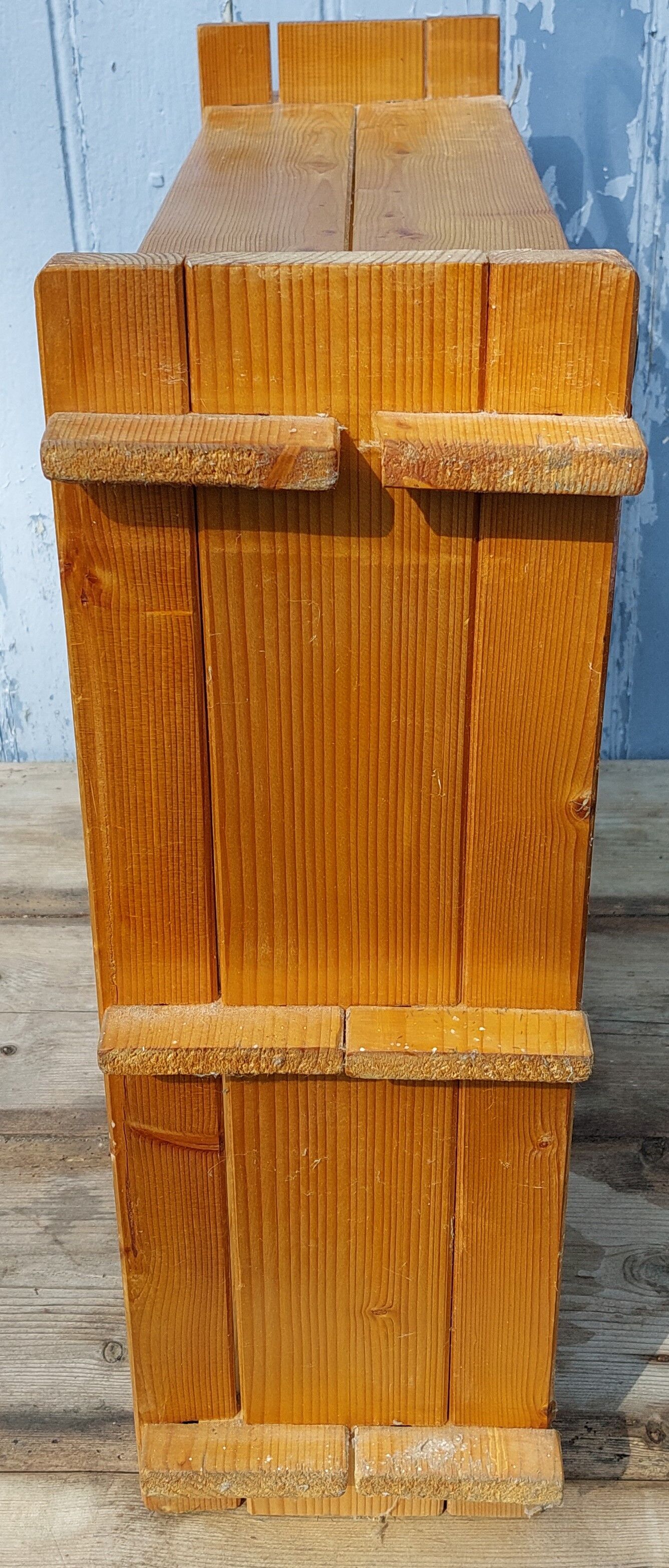 Scandinavian pine shelf