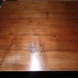 Antique chest of drawers with 4 drawers of Epoque Louis Philippe in solid walnut wood and walnut veneer - Totalme