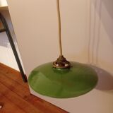 Green enamelled sheet metal suspension