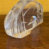 Canard bloc de cristal de suède