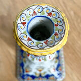 Colorful porcelain candle holder
