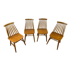 lot de 4 chaises scandinaves