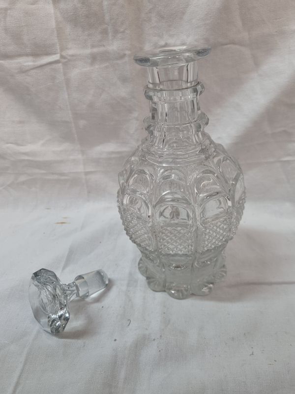 Carafe Baccarat Le Creusot Charles X de 1840