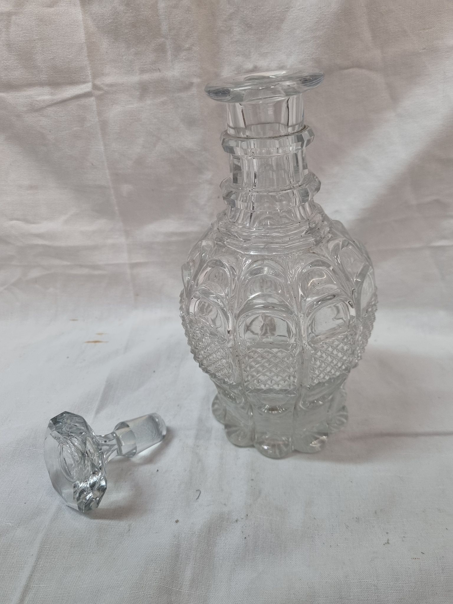 Carafe Baccarat Le Creusot Charles X from 1840