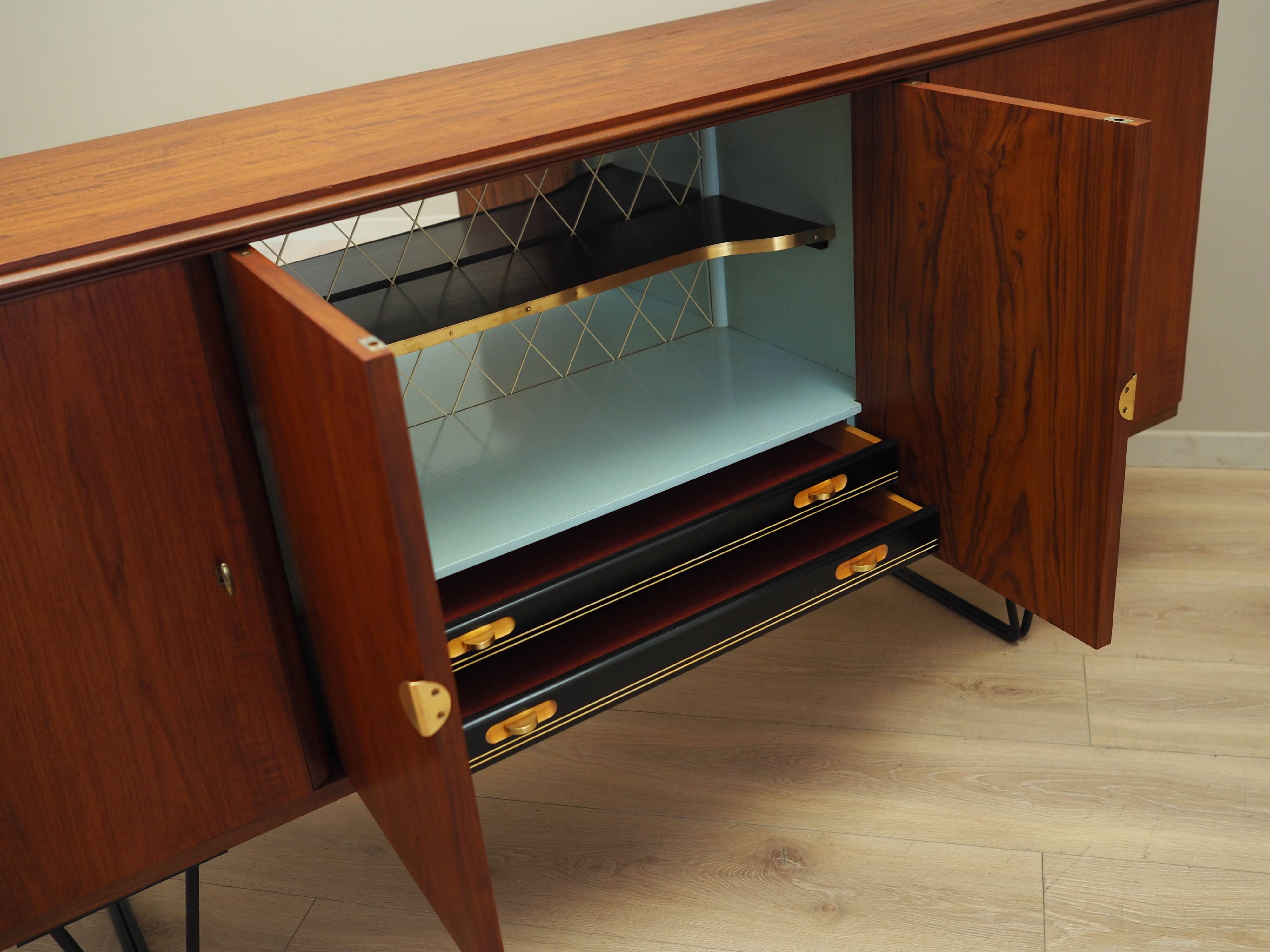 Teak sideboard, Danish design, 1970s, production: Denmark
