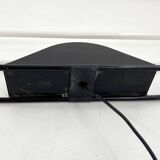 Double black neon wall light by Gian N. Gigante for Zerbetto, 1980