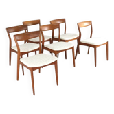 Set of 6 R. Borregaard for Viborg dining chairs - new upholstery