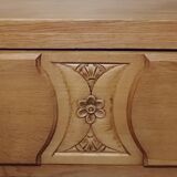 Commode art déco en chêne