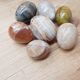 Lot 7 eggs natural stone