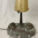 Lampe de bureau encrier art nouveau art déco 1930 années 30